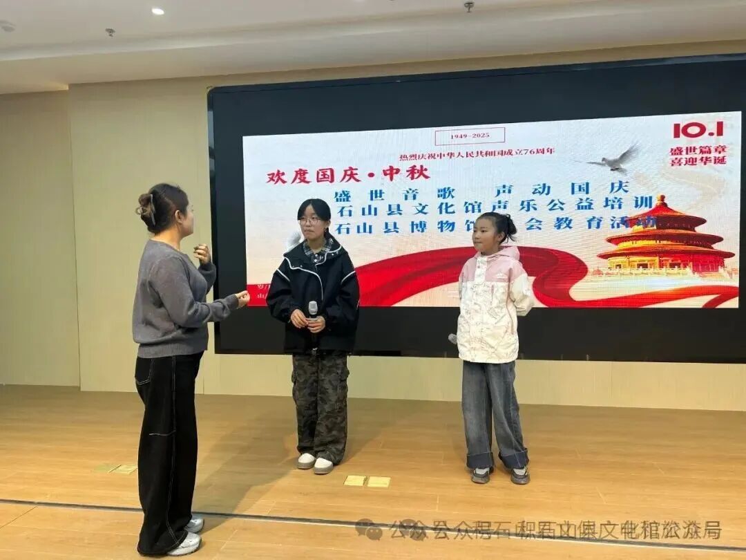 群众文化暖人心——积石山县文化馆开展声乐公益培训